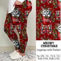 Meowy Christmas Leggings/Joggers | Run Ends 9/8 | ETA 42 days