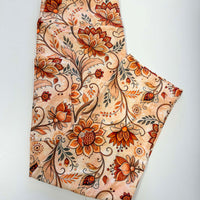 Natural Floral Capri w/ Pockets *RTS