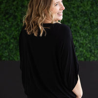 IN STOCK Darcy Dolman Top - Black