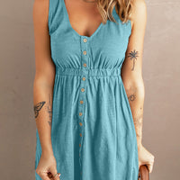 Magic Sleeveless Slit Dress