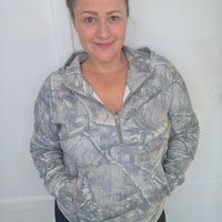 IN STOCK Shorter Halfzip Hoodie - Camo