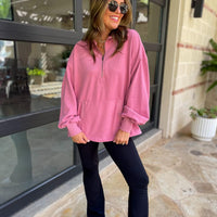 PREORDER: Hendrick Half Zip Hoodie in Nine Colors