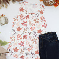IN STOCK Ava Tank - Harvest Leaves
