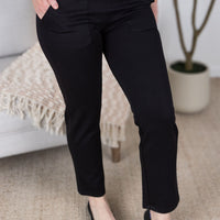 IN STOCK Scuba Ankle Bottoms- Black