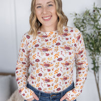 IN STOCK Blair Long Sleeve Top - Autumn Floral FINAL SALE