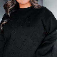 PREORDER: Boo Embossed Sweatshirt