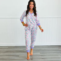 PREORDER: Long Sleeve Holiday Jogger Pajama Sets in Eight Prints