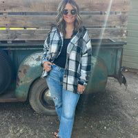PREORDER: Jackson Plaid Shacket in Two Colors