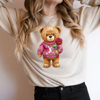 Pink Teddy Sweatshirt