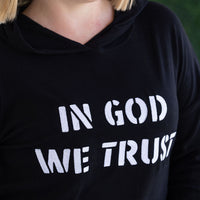 IN STOCK Corrine Embroidered Hoodie - In God We Trust