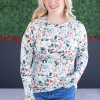 IN STOCK Blair Long Sleeve Top - Winter Berry FINAL SALE