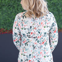 IN STOCK Blair Long Sleeve Top - Winter Berry FINAL SALE