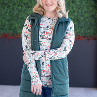 IN STOCK Blair Long Sleeve Top - Winter Berry FINAL SALE