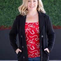 IN STOCK Scarlett Sweater Jacket - Black