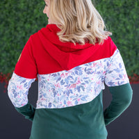 IN STOCK Colorblock Fullzip - Red, Winter Berry, Evergreen FINAL SALE