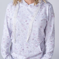 IN STOCK Hailey Pullover Hoodie - Blush Floral