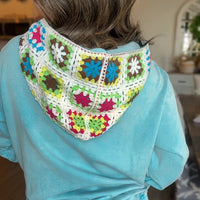 PREORDER: Sia Acid Wash Crochet Hoodie