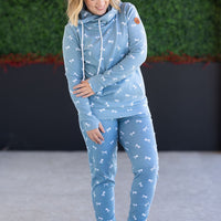 IN STOCK Classic Joggers - Teal Ribbons