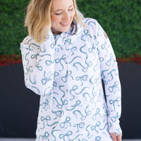 IN STOCK Ashley Hoodie - Green Ribbons