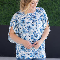 IN STOCK Darcy Dolman - Sapphire Floral