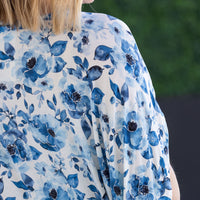 IN STOCK Darcy Dolman - Sapphire Floral