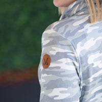 IN STOCK Soft Funnel Neck - Camo