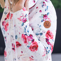 IN STOCK Soft Funnel Neck - Pink Bloom