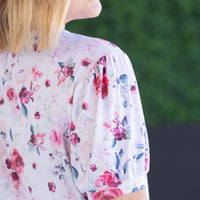 IN STOCK Katie Cozy Top - Pink Bloom