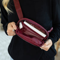 IN STOCK Bum Bag - Wine FINAL SALE