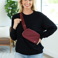 IN STOCK Bum Bag - Wine FINAL SALE
