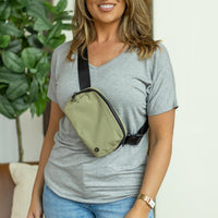 IN STOCK Bum Bag - Sage FINAL SALE