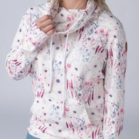 IN STOCK Soft Funnel Neck - Wildflower Gardens