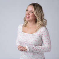 IN STOCK Alyssa Long Sleeve Top - Pretty in Pink Floral