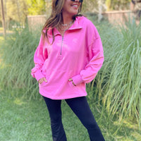 PREORDER: Hendrick Half Zip Hoodie in Nine Colors