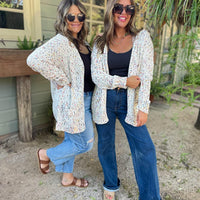 PREORDER: Afton Confetti Cardigan