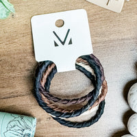 IN STOCK Hair Tie Bracelet Sets - Neutral Ropes | Hair Accessories FINAL SALE