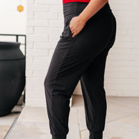 Always Accelerating Joggers in Black