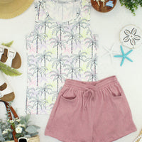 IN STOCK Ava Tank - Neon Palm