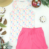 IN STOCK Ava Tank - Petal Gardens
