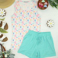 IN STOCK Ava Tank - Petal Gardens