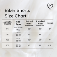 Blue Denim Biker Shorts w/ Back Pockets