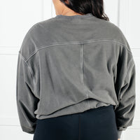 Beyond the Basics Pullover in Ash Black
