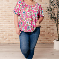 Bloom So Bright Floral Top