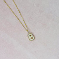 PREORDER: Bubble Letter Initial Charm
