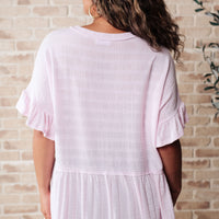Can't Find the Words V-Neck Blouse