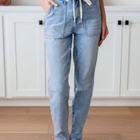 Cooper High Rise Vintage Denim Jogger