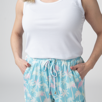 IN STOCK Nova Summer Shorts - Aqua Palm