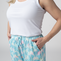 IN STOCK Nova Summer Shorts - Aqua Palm