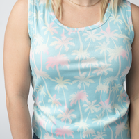 IN STOCK Ava Tank - Aqua Palm