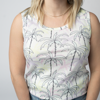 IN STOCK Ava Tank - Neon Palm